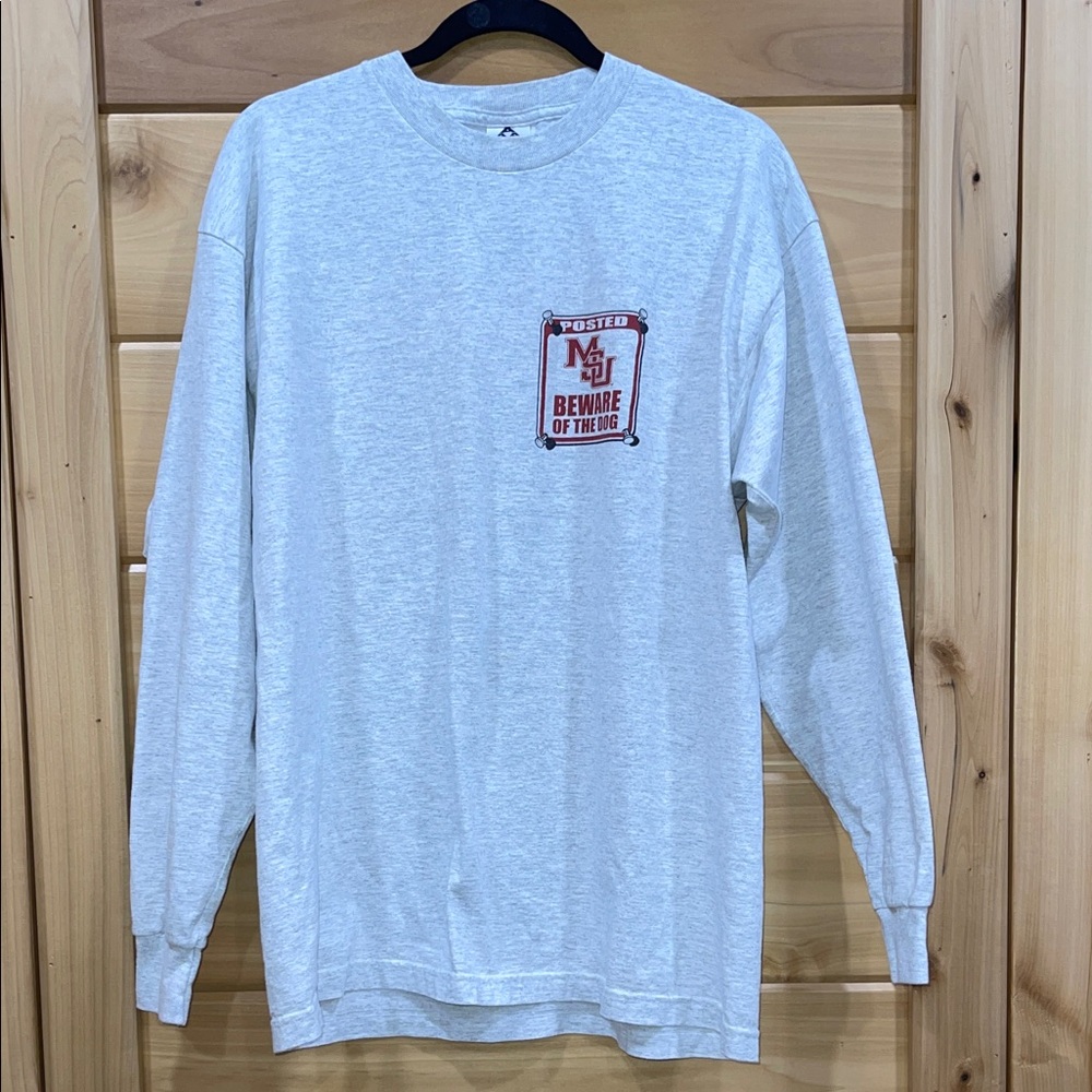 Oster Long Sleeve Shirt - Light Gray MSU